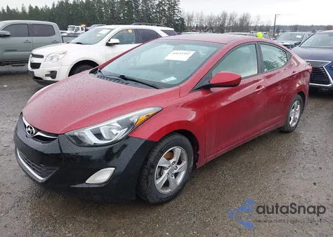 2014 Hyundai Elantra Se из США, поврежденный, VIN 5NPDH4AE5EH544094